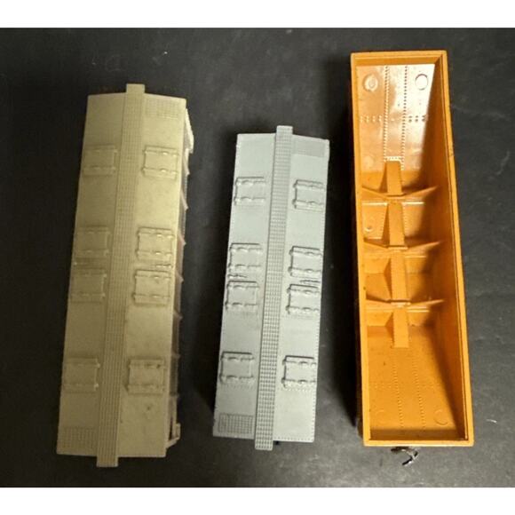 Lot Of 3 HO Scale Rail Cars Hopper Cars Burlington B&O Union Pacific Vintage - Picture 5 of 6